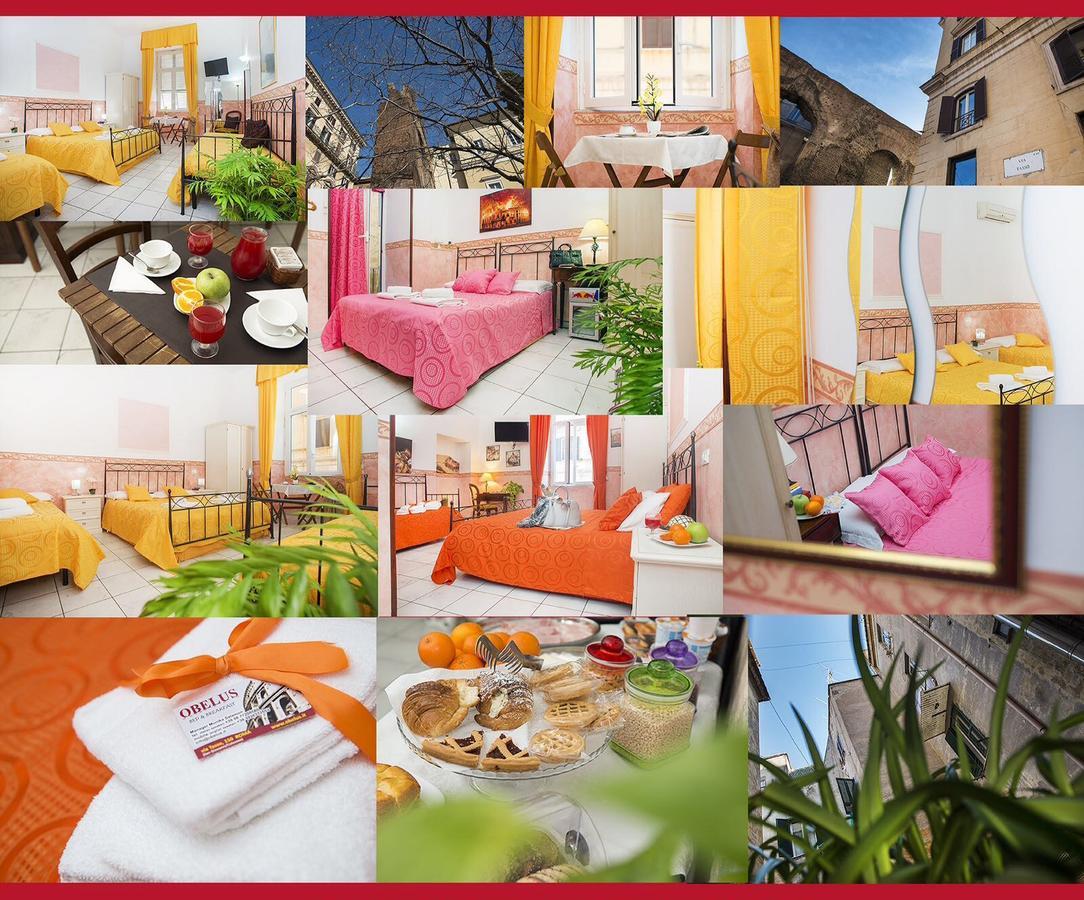 ローマ オベルス Bed & Breakfast エクステリア 写真